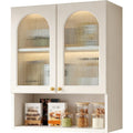 badezimmerschrank im cremefarbenen stil haengeschrank kueche mit gewoelbten glastueren haengeschrank wohnzimmer fuer kueche badezimmer wohnzimmerwhite80x32x80cm
