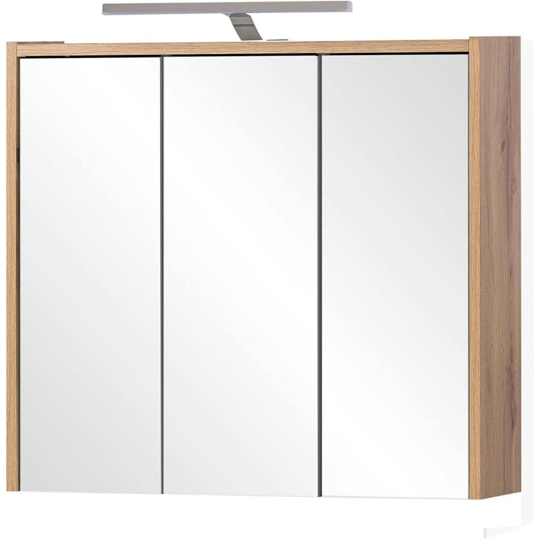 schildmeyer spiegelschrank carlos eiche landhaus dekor 65 x 16 x 64 cm