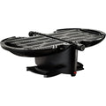 nomadiq grill camping tischgrill compact 2 brenner gasgrill camping gasgrill balkon wohnmobil grillplatte portableoutdoor barbecue outdoor kocher schwarz 20