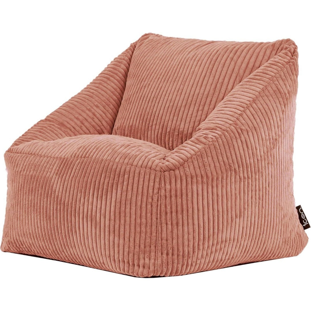 icon natalia cord sitzsack kinder sessel mit fuellung rosa in deutschland hergestellt sitzsack sessel weicher cordstoff kinder sessel fuer kinderzimmer und schlafzimmer