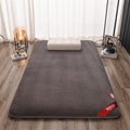 rollen sie oben futon-bodenmatratzejapanische futonmatratze fuer kinderschlafmatratze fuer den bodencampingzelt 4cm dick isomattetatami-futonbett matratzenauflagegrau100x200cm 39x79in