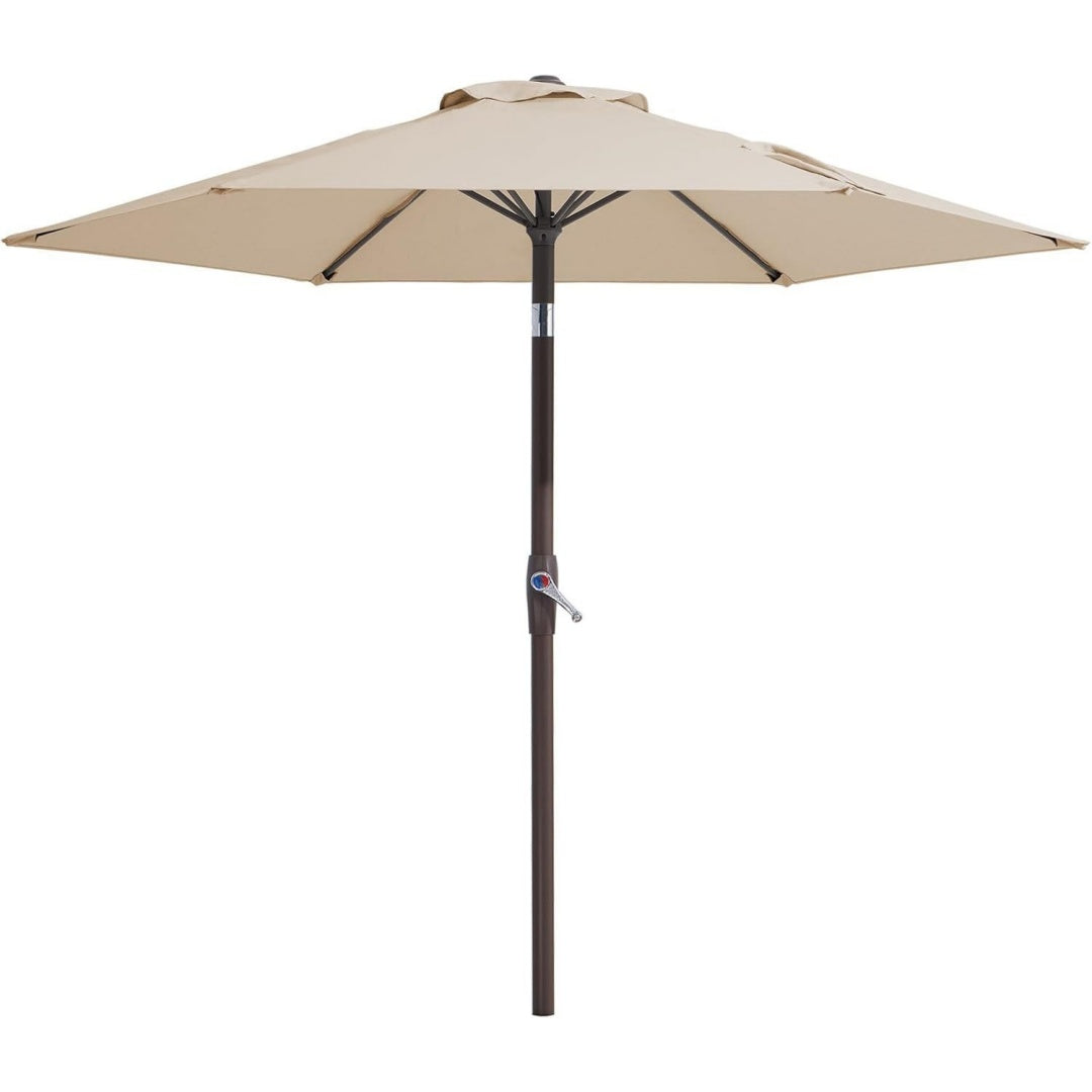 palawano 23m sonnenschirm uv schutz upf 50 gartenschirm mit kurbel belueftetes design neigbarer sonnenschirm fuer garten terrasse balkon strand